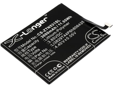 Bateria  nubia li3829t44p6h806435 nx531