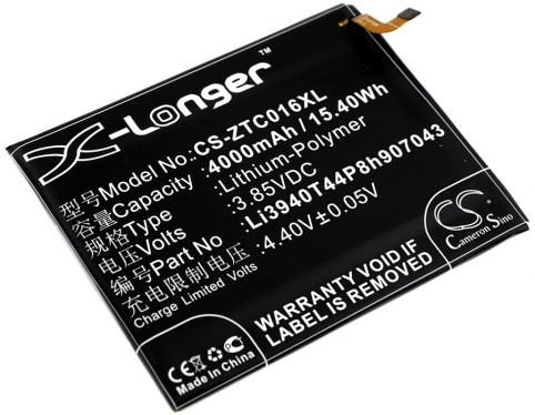 Bateria  zte li3940t44p8h907043 axon max c2016