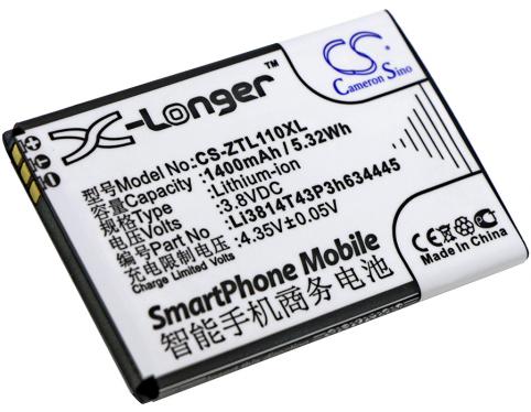 Bateria  zte li3814t43p3h634445 blade l110