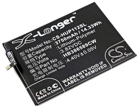 Batería para teléfono huawei refc hb386589ecw