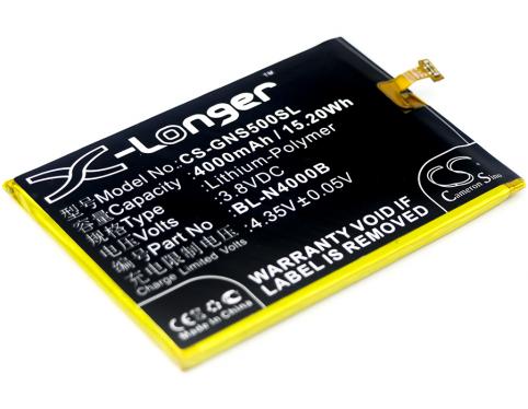 Bateria telefono gionee gn5005 steel 2 dual sim td lte