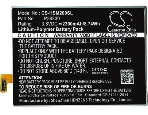 Bateria  hisense lp38230