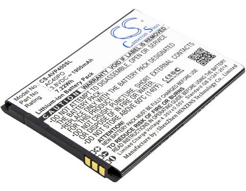 Bateria telefono archos 40 power