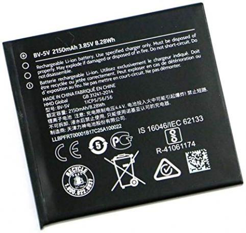 Bateria telefono nokia ta 1047
