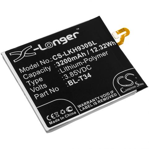 Batería para teléfono lg refc bl t34