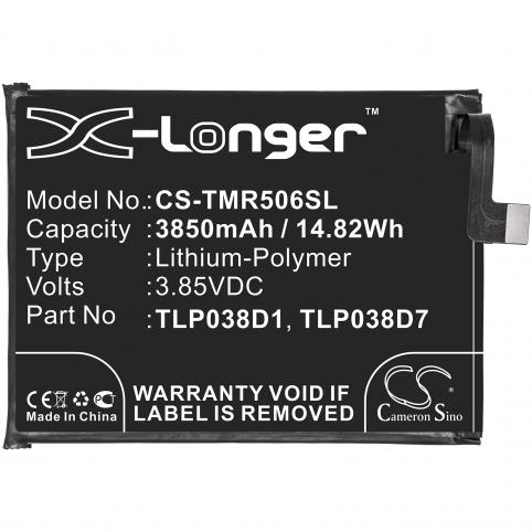 Batería para teléfono alcatel tlp038d1 3l 2020