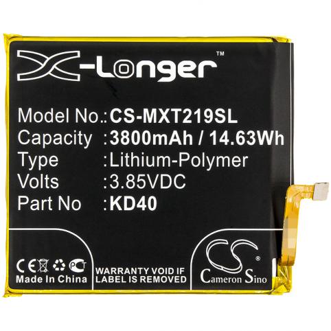 Batería para teléfono motorola kd40 moto g8 plus