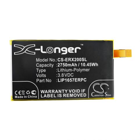 Batería para teléfono sony 1310 1071 h8314