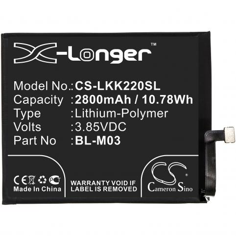 Bateria telefono lg lmk200bmw
