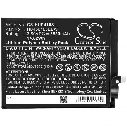 Batería para teléfono huawei p40 lite 5g