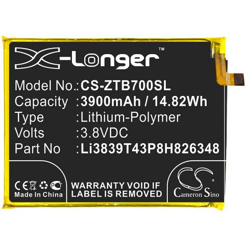 Bateria  zte li3839t43p8h826348