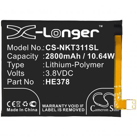 Bateria  nokia he378