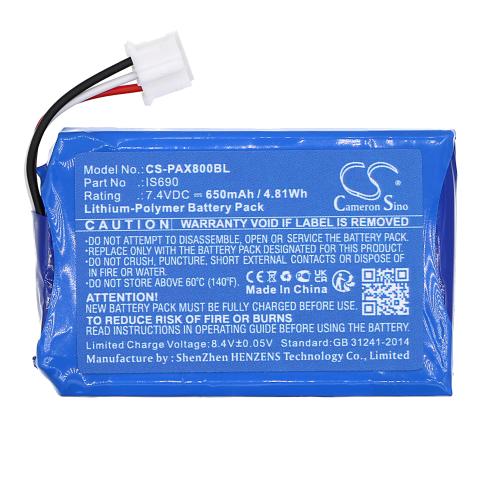 Bateria tpe terminal paiement pax q80