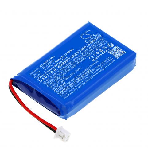 Batería para dogtra bp37p2400 pathfinder