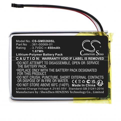 Bateria collar de perro garmin o2adnh02