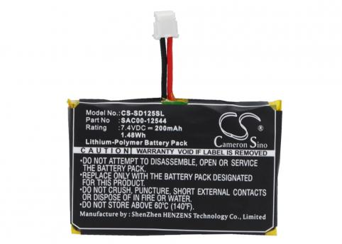 Batería para sportdog sac00 12544 sd 1225 trainer rece