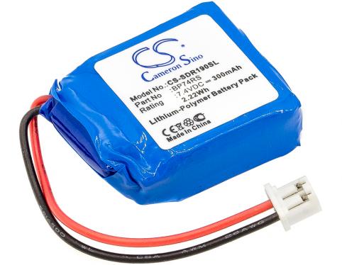 Batería para dogtra bp74rs 1900s receiver
