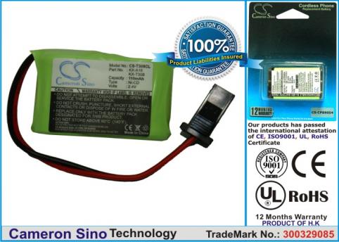 Bateria telefono sin fil panasonic kx a16