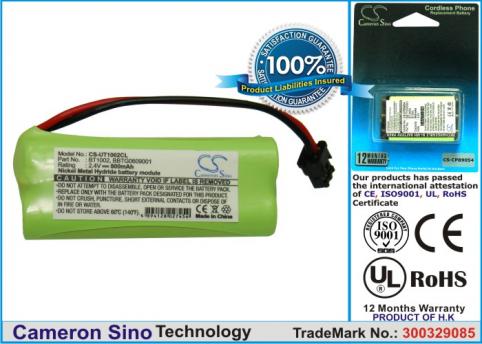 Bateria telefono sin fil toshiba dect 160